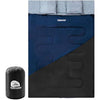 Double Sleeping Bag for Adults and Kids - Lightweight SleepingBag with 2 Pillows, 2 Man Large Sleeping bag for Camping, Waterproof 3 Season Sleeping Bag for Outdoor, Hiking by Underwood-Aggregator