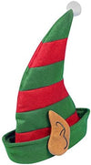 BOYS OR GIRLS SCHOOL CHRISTMAS PARTY ELF PIXIE SANTA'S HELPER HAT WITH EARS