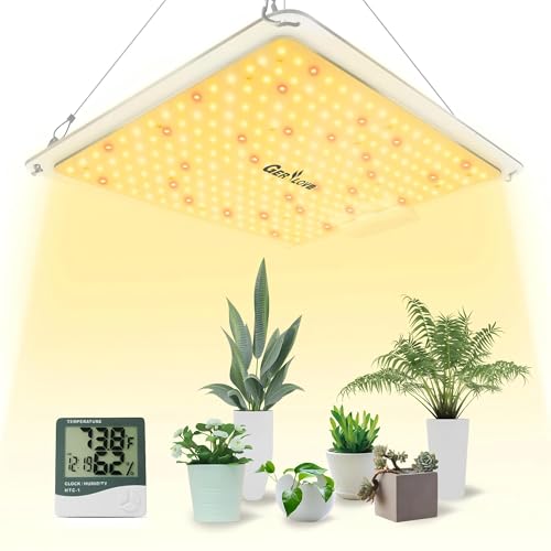 GERYLOVE SP1500 2025 Newest Grow Light with 270pcs LEDs 3.5x3.5 Ft Coverage Dimmable Plant Grow Light Full Spectrum for Indoor Plants Seeding Veg and