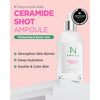CORÉANA AMPLE:N Ceramide Shot Ampoule 3.38 fl. oz. (100ml) - Highly Concentrated Ultimate Hydrating Facial Serum for Dry and Rough Skin, Moisture-Locking, Reduced Wrinkles