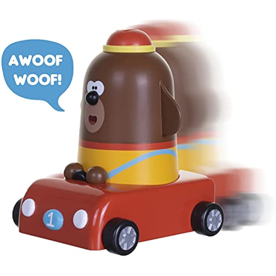 abgee 539 2145 EA Hey Duggee Race Along with Fun Sounds, red