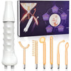 High F-requency Wand for Hair Growth, iklestar 6 PCS High F-requency Facial Machine Kit for Skin Care Home Salon Use