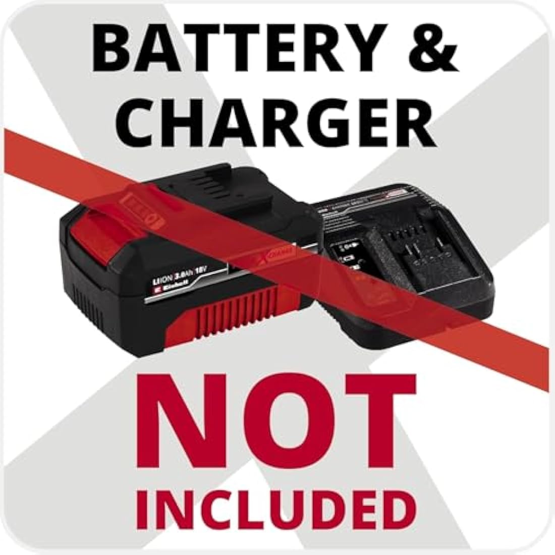 Einhell Power X-Change 18V Cordless Heat Gun - Battery Powered Hot Air Gun With Accessories For Paint Stripping, Vinyl, Crafts, Resin - TE-HA 18 Li Solo (Battery Not Included)