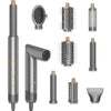 8 in 1 Hair Dryer Brush Set Air Hair Styler Curling Negative Ionic Foldable Hot Air Hair Dryer Brush, Hair Styling Tool for Curling Waves Straightening Volume Blowout Styles