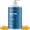 Volumizing Biotin Shampoo for Thinning Hair - Thickening Shampoo for Men and Women with Rosemary Essential Oil - Vegan Paraben and Sulphate Free Hair Shampoo for Fine Weak and Dull Hair - 739mL
