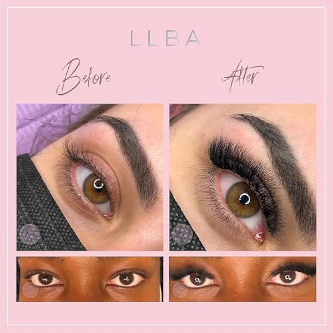 LLBA Promade Mix Fans | Handmade Volume Eyelashes | Multi Selections From 5D To 12D | C CC D Curl | Thickness 0.03~0.1 mm | 9-18mm Length | Long Lasting | Easy Application (10D-0.03 C, 11-12-13mm)