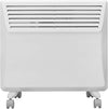 Devola Electric Panel Heater Low Energy Wall mounted Radiator 500W, Eco Warm Energy Efficient Technology, Floor stand & wall mount, Adjustable