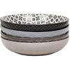 Widdop Home Living Set of 4 Pasta Bowls