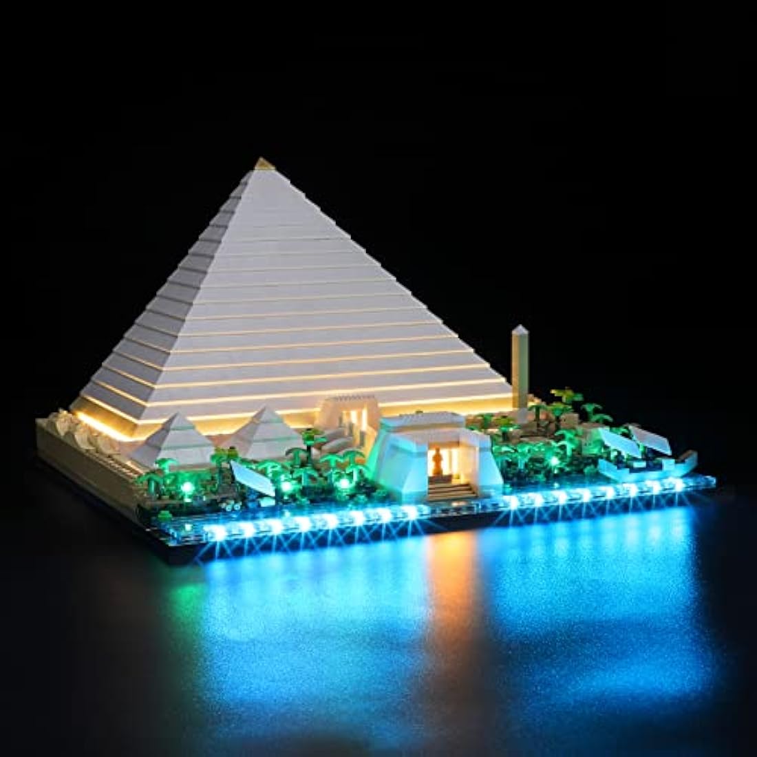 LIGHTAILING Light for Lego-21058 Great Pyramid of Giza - Led Lighting Kit Compatible with Lego Building Blocks Model - NOT Included The Model Set