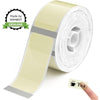 NIIMBOT Label Maker Tape 0.55" x 1.18" (14×30mm) Printer Sticker Paper with Self-Adhesive for D11/D110/D101 Label Maker,1 Roll of 195 (Clear Yellow)