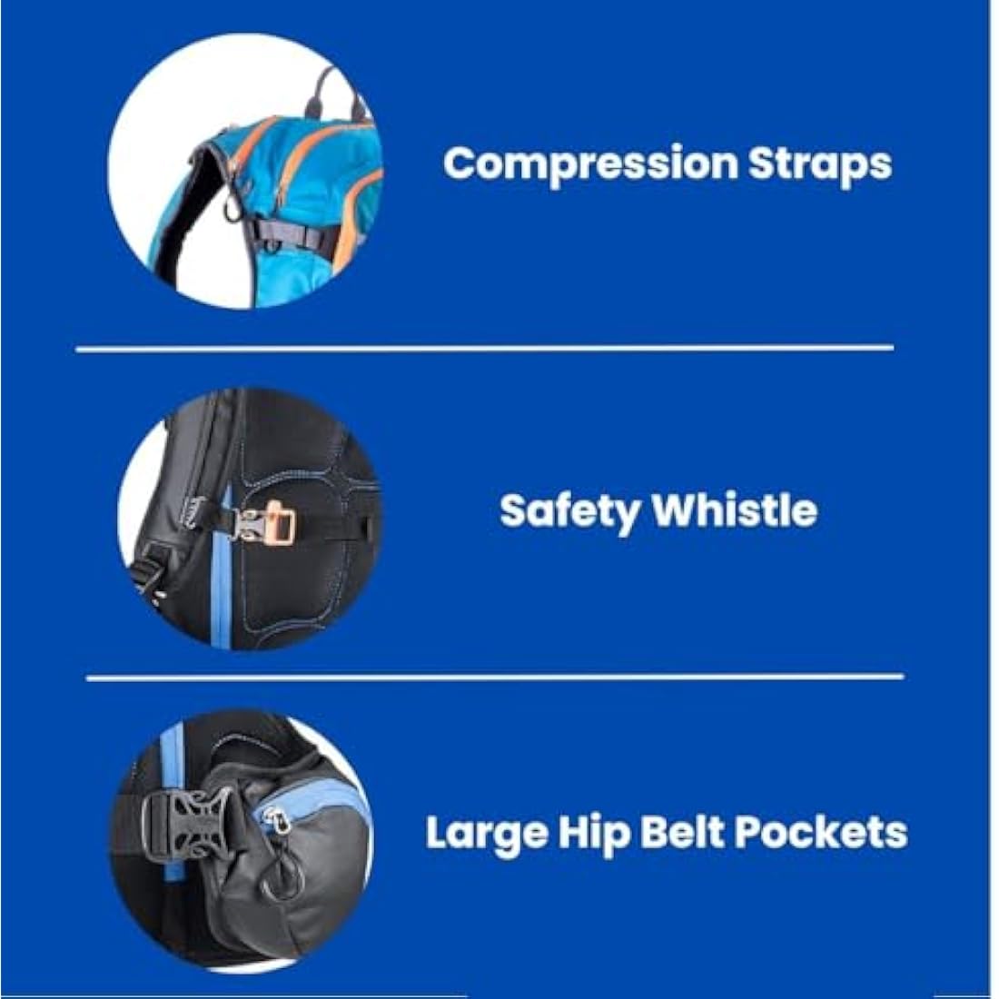 TerraWest Core Avalanche Kit,Ski Backpack Including Recco & Removable Back Protector, Hydration Bladder, Core Plus Shovel, Core 240 cm Quick Lock Probe, Backcountry Skiing, Snowboarding (Black)