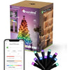Nanoleaf 24M Smart Holiday String Lights with Christmas Scene, 300 Addressable RGB IC LEDs, Indoor & Outdoor, Music Sync, Matter over WiFi, Control via App Voice (Alexa, Apple Google Home), Room Decor