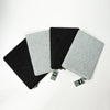 BOXIO - Sit: Pack of 4 - Seat Cushion Felt 40 x 30 cm Toilet Wash Accessories - Camping Accessories - Eurobox Wash Accessories - Felt Cushion Chair Cushion & Chair Pad - Separating Toilet Camping