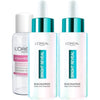 L'Oréal Paris Bright Reveal Anti-Blemish Face Serum Uniforming Smoothing Illuminating Gentle Formula Against Imperfections for Sensitive Skin - 2x 30ml Bottles + Micellar Water 30ml
