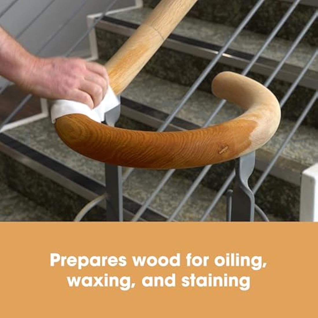 Furniture Clinic Wood Cleaner | Restore & Clean Wooden Floors, Furniture, Blinds, Doors, Decking and Many other Wood Surfaces - Easily Remove Wax & Polish Build up, Grease and Grime (5000ml)