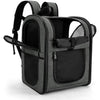 Apollo Walker Pet Carrier Backpack for Large/Small Cats and Dogs, Puppies, Safety Features and Cushion Back Support | for Travel, Hiking, Outdoor Use (Gray)