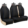 FOR PEUGEOT PARTNER 2015 - Premium Luxury Van Seat Covers Single Drivers And Double Passengers Seat Covers - 2 + 1 - Black And Blue Piping