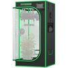 VIVOSUN Pro Grow Tent 60 x 60 x 120 cm Grow Tent with Thick 22 mm Poles, Oxford Fabric with Highly Reflective Mylar Extra Hanging Poles for Hydroponics P224 for AeroLight A100, No High CFM Set