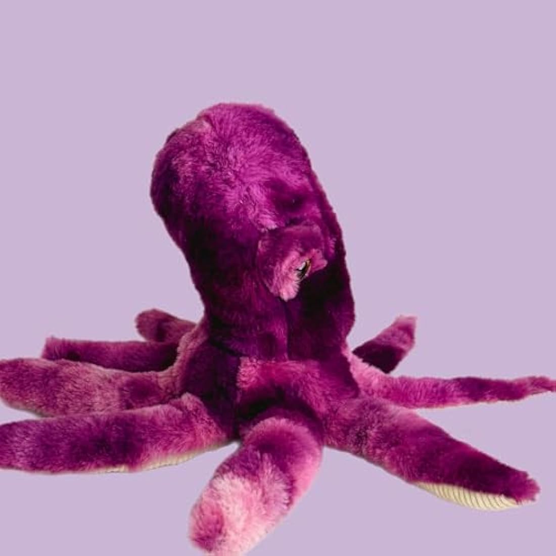 Deluxe Paws Plush Cuddly Soft Eco Toys 100% Recycled (Octopus)
