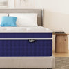 Bednew Single Mattresses 30cm, 12 Inch Innerspring Hybrid Mattress Single with Breathable Foam and Pocket Spring For Cool Comfort Sleep, Medium Firm Mattress(90x190x30cm)