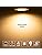 Wondlumi 6X 5W LED Downlights IP44 Recessed Ceiling Lights Brushed Chrome Down Lights Indoor Ceiling Ultra Slim Spotlights Warm White 240V for Bathroom Bedroom