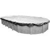Robelle 552141-4-ROB Dura-Guard Silver Winter Pool Cover for Oval Above Ground Swimming Pools, 21 x 41-ft. Oval Pool