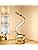 ELINKUME Dimming Table Bedside Lamps with Touch,12W Home and Office LED Desk Lamp,3 Color(3000K/4500K/6000K),Retro Gold Reading Night Light for Bedroom,Living Room,Study,Kids Room,Meeting Room
