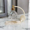Ivory Tassel 78ml Classic Round Perfume Bottle Atomizer, Filling Funnel & Gift Box Included (GF)