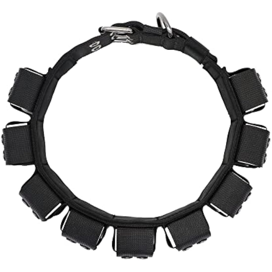 Walktime Tactical Weighted Dog Collar - Weights for Training & Exercise - Small, Medium, Large Dogs