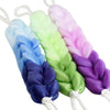 ROSENICE 3pcs Bath Shower Mesh Puff Sponge Back Scrubber Exfoliating Loofah (Random Color)