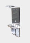 WALL MOUNT SINGLE DISPENSER CHROME HOLDER Ideal for CAREX 250ml Hand Wash Bottles