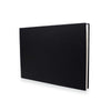 Artway Studio ? Casebound A3 Sketchbook ? Landscape - 80 Sides/40 Pages of 170gsm Cartridge Paper ? Black Hardback Sketchbook