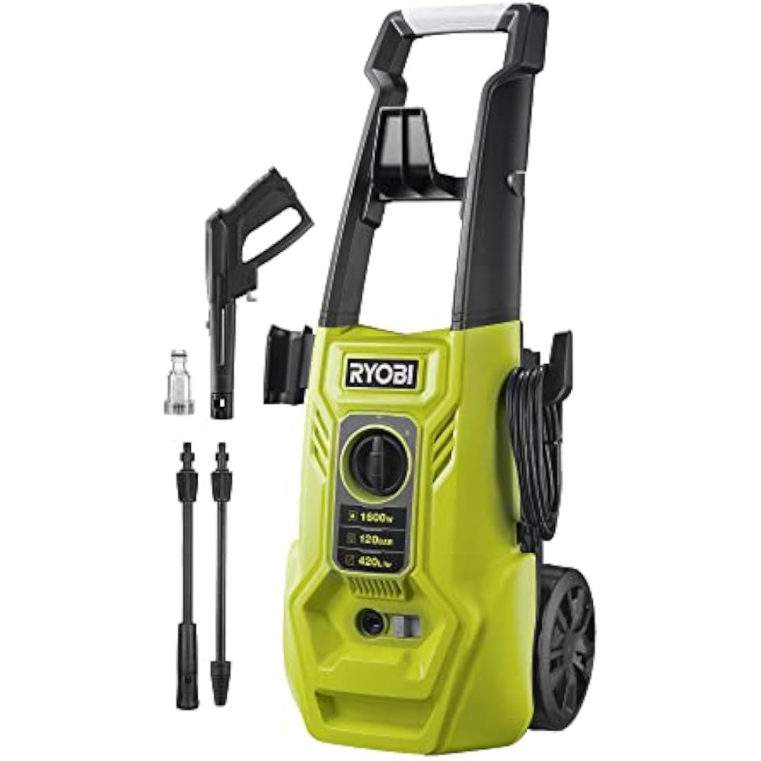 Ryobi RY120PWA 1600W 120bar Pressure Washer