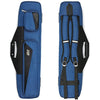 MangoRun Pool Cue Case 4x4 with Backpack Straps Carrying Case for 4 Pool Cues