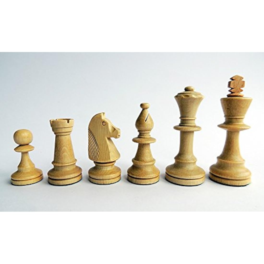 STAUNTON Luxury Chess Set NO.5 in Elegant Case | Master of Chess Wooden Chess Set | Wooden Chess Pieces Only - Handmade Tournament Chess Set Without Chess Table