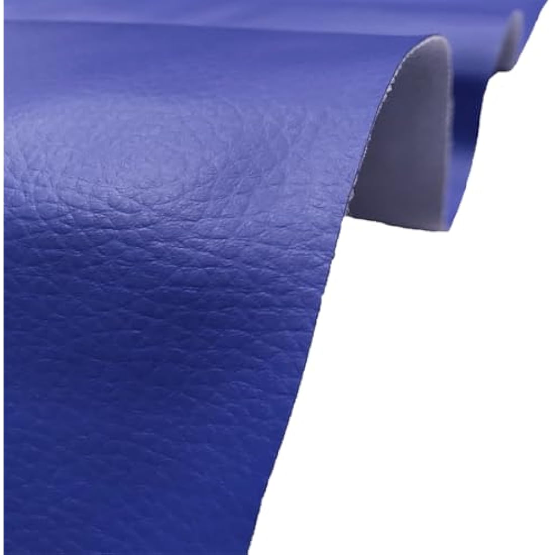 A-Express Grained Faux Leather Fabric Waterproof Heavy Duty Leatherette Vinyl Leathercloth Upholstery Textured Material - Royal Blue 1 Metre 100cm x 140cm