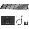 Ecosonique 100W Portable Foldable Solar Panels Charger Fast Charging with USB-C PD3.0 USB-A QC3.0 DC 20V Lightweight with Kickstand for Camping Power Station Solar Generators Cell Phones Power Banks