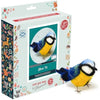 The Crafty Kit Company Needle Felting Craft Kit - British Birds Blue Tit | 100% Corriedale Wool DIY Felt Craft Kit – Handmade Gift for Adults, Teens & Beginners | Age 10+