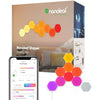 Nanoleaf Shapes Hexagon Starter Kit, 9 LED Smart Light Panels - Dimmable & Modular Wi-Fi Wall Mood Lights, Works with Alexa Google Assistant Apple Homekit, for House Room Decor or Desk