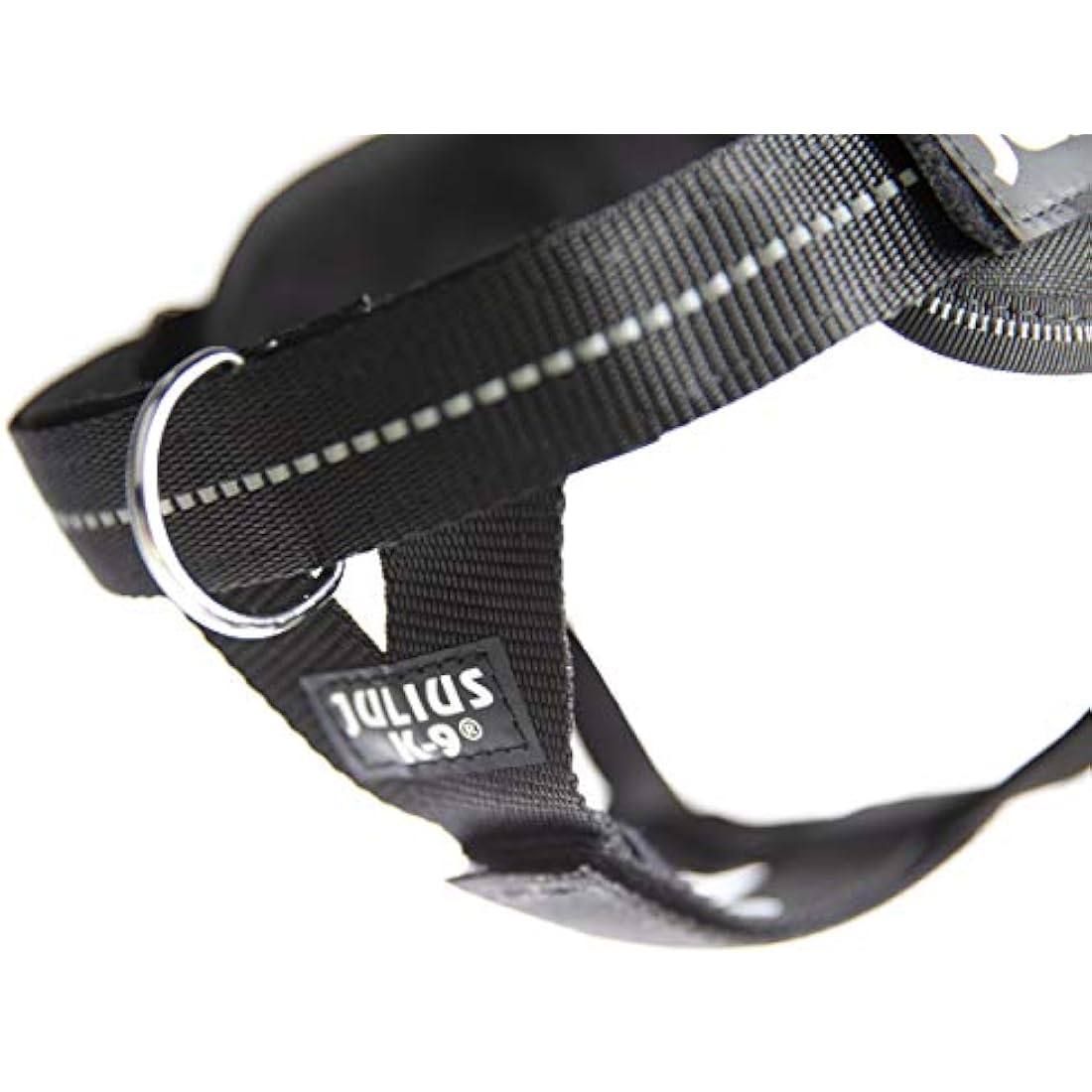 Julius-K9 Dog Harness with Front Control Belt, Black, S/Mini