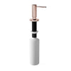 InSinkErator Built-in Kitchen Soap Dispenser - Refillable, Pump-Action Hand or Dish Washing Up Liquid Dispenser - 300 ml Tank - Rose Gold