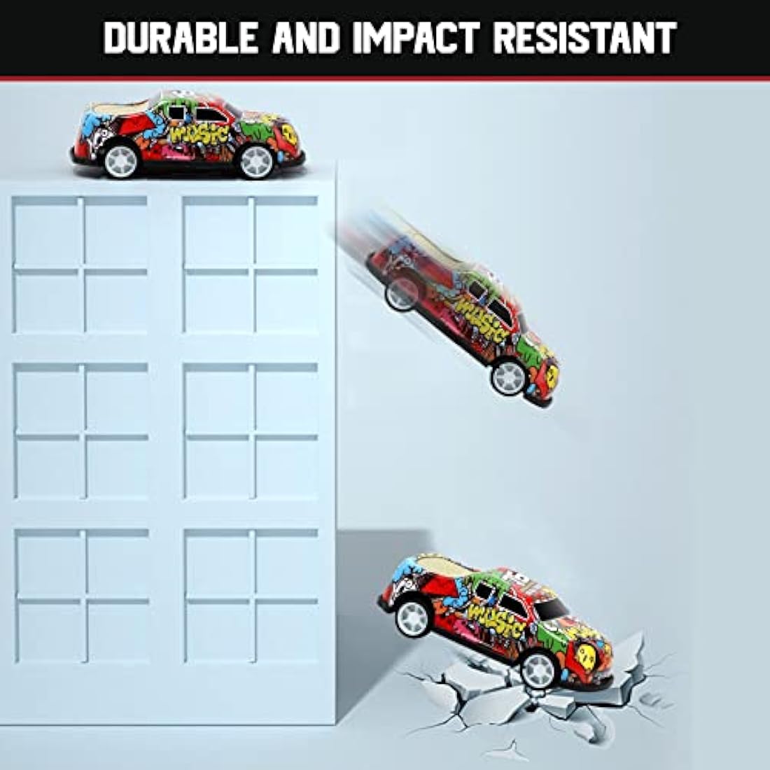 Veluoess Mini Cars Set, 40 Pieces Racing Cars Toy with Play Mat Foldable Storage Bag, for Kids Boys Girls 3 4 5 6 Years Old