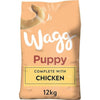 Wagg Complete Puppy Dry Dog Food Turkey & Rice 12kg - For Growing Puppies
