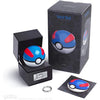 The Wand Company Original Poké Ball Authentic Replica - Realistic, Electronic, Die-Cast Poké Ball with Display Case Light Features. Officially Licensed by Pokémon