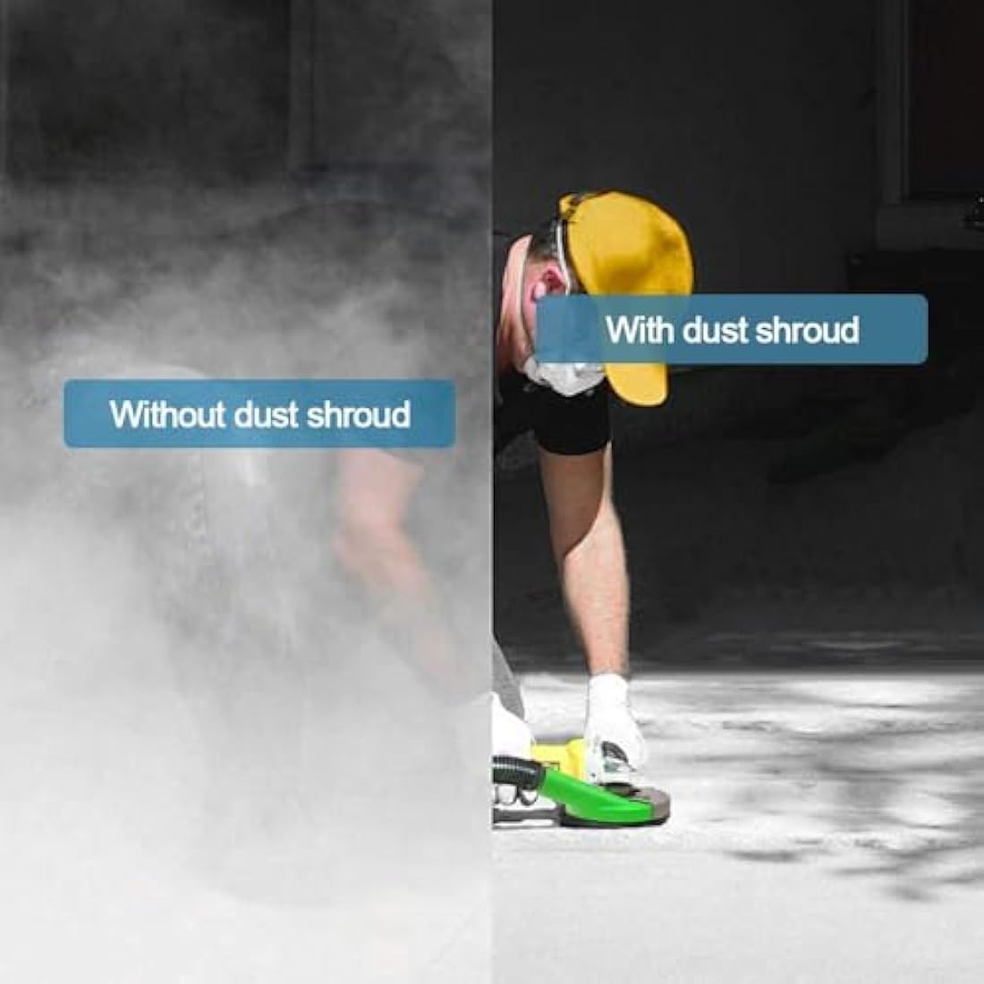 Diment Power Universal Surface Grinding Dust Shroud for Angle Grinder 115mm / 125mm