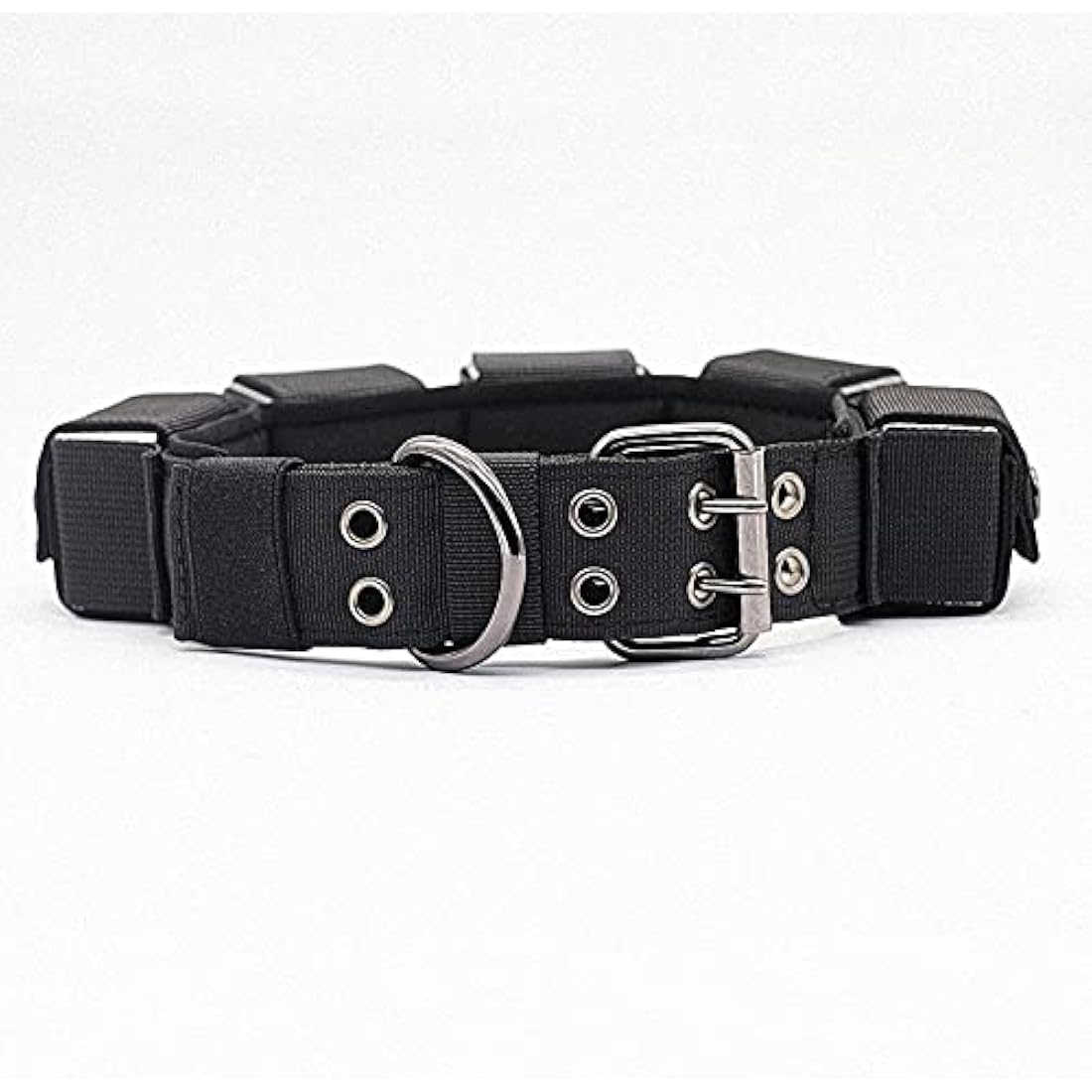 Walktime Tactical Weighted Dog Collar - Weights for Training & Exercise - Small, Medium, Large Dogs
