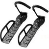 BERHICHAD Bicycle Holders Home Storage Rack Wall Mounted Hanger Hook 2 PCS (Black)
