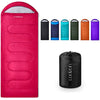 Coolzon Outdoor Sleeping Bag for Camping, for 3-4 Seasons, Adult Blanket, Small Packed Size, Ultralight Carry Bag, Soft, Thick and Warm, for Outdoor Camping, Travel, Hiking