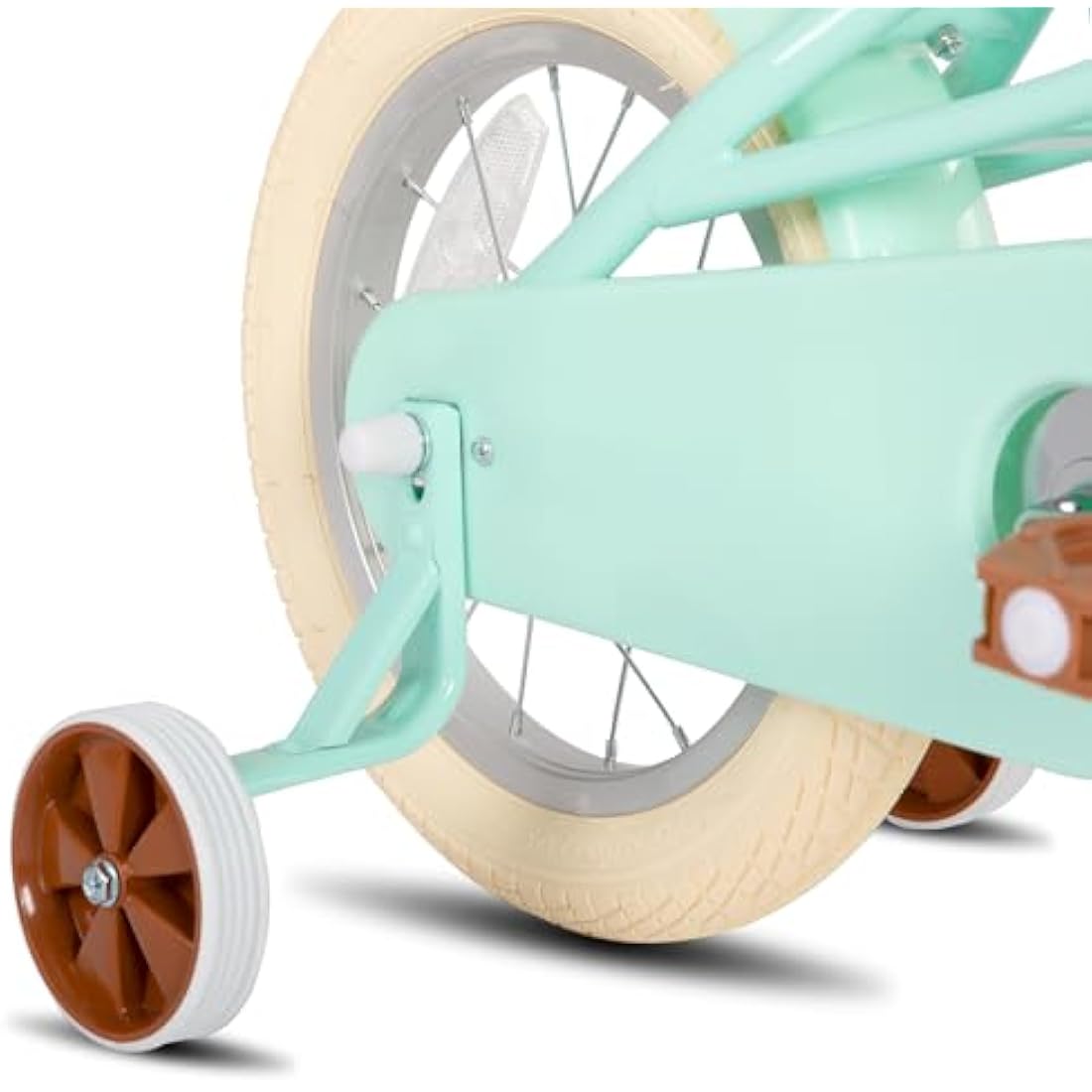 STITCH 14 inch Kids Bike for 3-11 years Girls, 12/14/16 Girls Bike with Training Wheels & Basket, 20 inch with kickstand