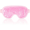 NEWGO Cooling Eye Mask for Puffy Eyes, Reusable Hot Cold Therapy Gel Cold Eye Mask for Migraine, Headache, Dark Circles, Dry Swollen Eyes, Sinus Pain-Light Pink